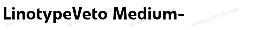 LinotypeVeto Medium字体转换